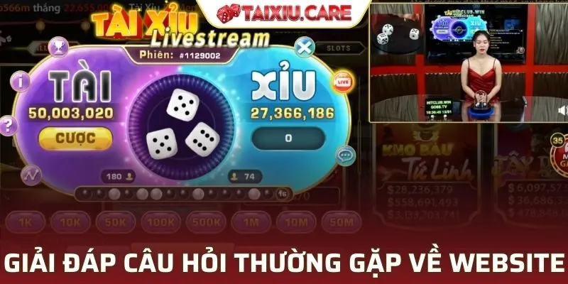 Giải đáp câu hỏi thường gặp về website Tài Xỉu