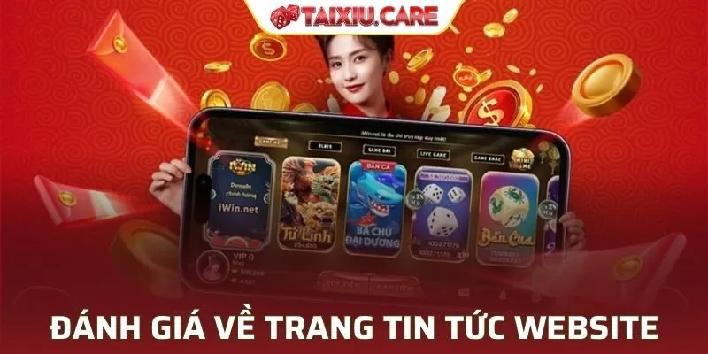 Đánh giá về trang tin tức website